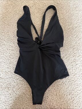 Tori Praver Black One Piece